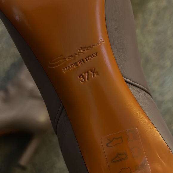 Santoni boots over the knee with stains shoe 👞 check pictures before purchasing - Picture 5 of 13